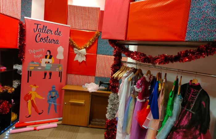 Taller de costura de La Fábrica de los Reyes Magos La Fábrica de los Reyes Magos