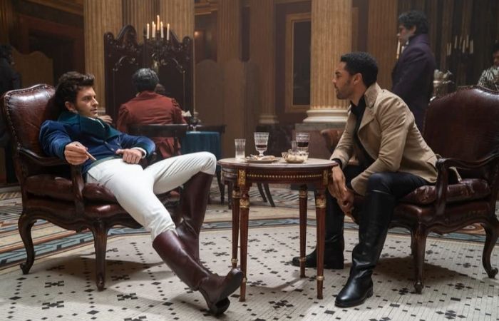 series de netflix 2022 estrenos: fotograma de Los Bridgerton series 2022 estrenos de netflix: Los Bridgerton