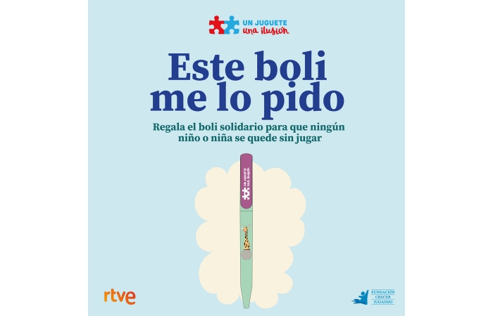 Bolígrafo solidario Un juguete una ilusión Un juguete una ilusión