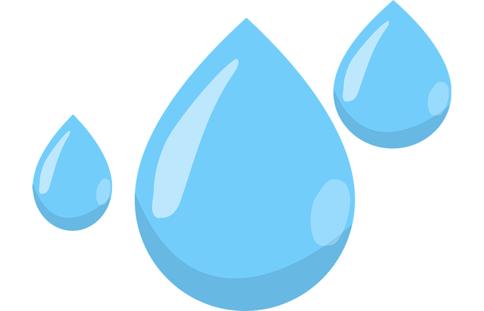 ilustración de gotas de agua adivinanzas difíciles para niños: agua