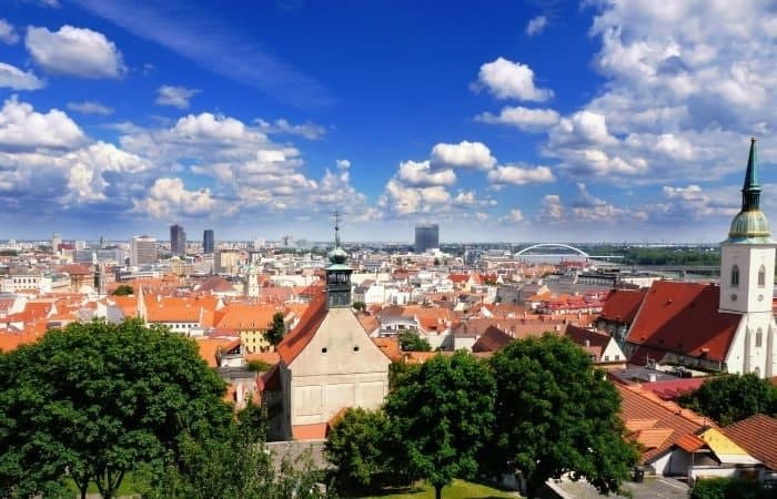 La ciudad de Bratislava es uno de los 100 destinos sostenibles para 2021 Destinos sostenibles: Bratislava, Eslovaquia