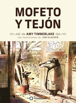 mofeto y tejón