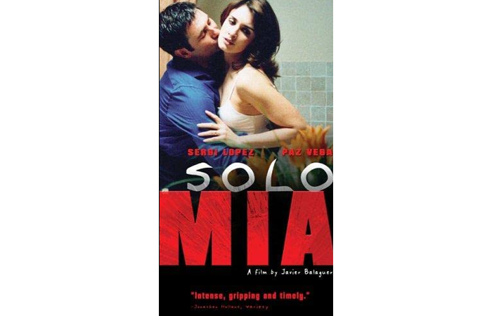 cartel película solo mía solo mía