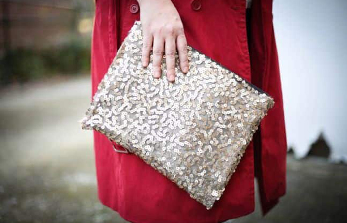 Bolso de fiesta con lentejuelas Bolso de fiesta