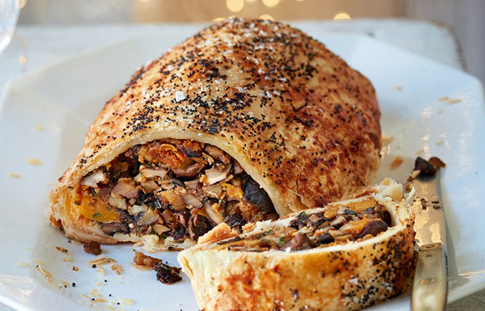 Recetas navideñas para hacer en el horno Wellington vegano Wellington vegano