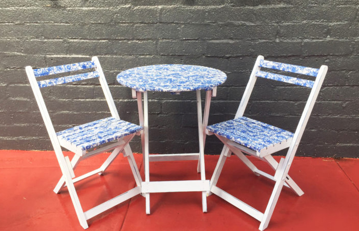 ideas para decorar con servilletas decoupage las sillas y la mesa del balcón ideas con servilletas decoupage: sillas y mesa