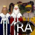 hablar con los reyes magos y papá noel: los reyes magos en RA