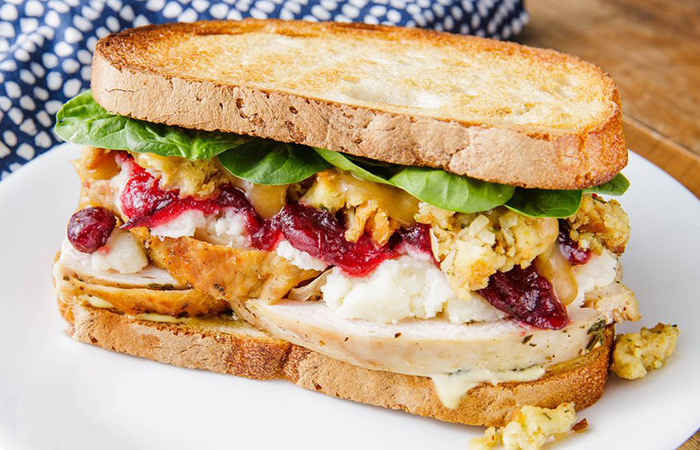 sándwich con puré de patata sándwich con puré de patata