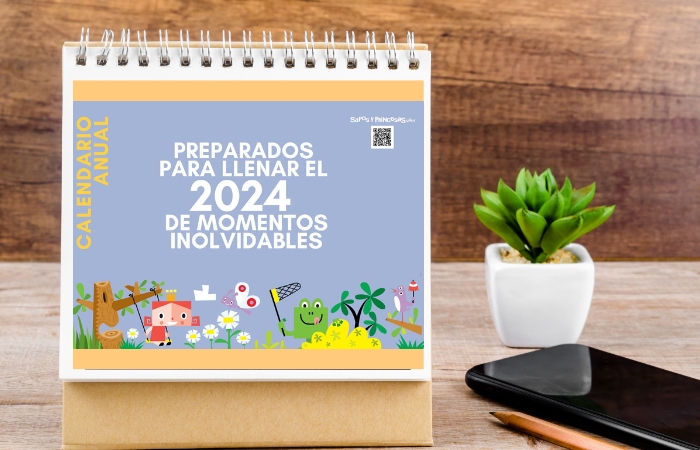 Calendario Sapos y Princesas