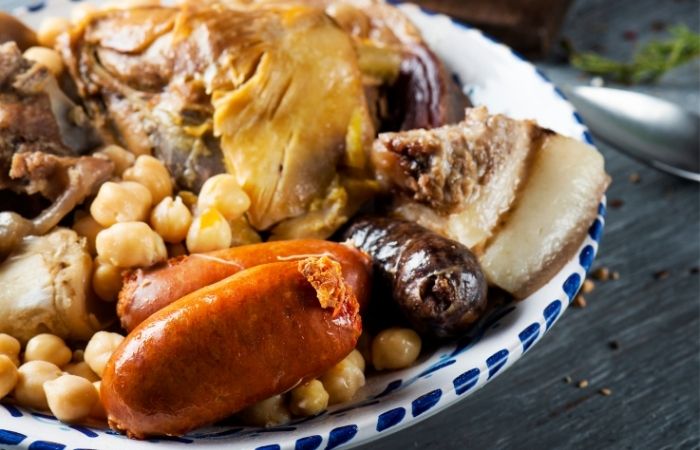 Receta de cocido madrileño Cocido madrileño