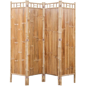decorar con bambú: biombo