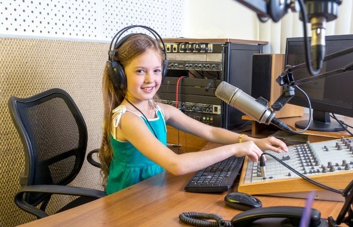 la radio en la escuela