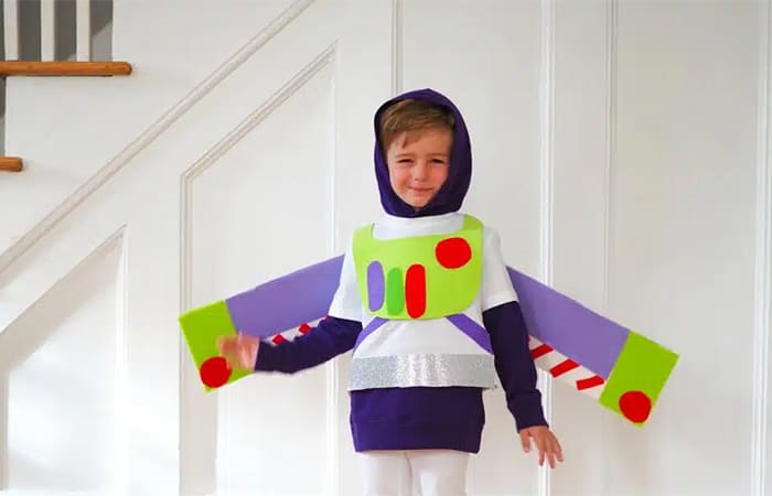 Disfraz casero de lightyear Disfraz de lightyear