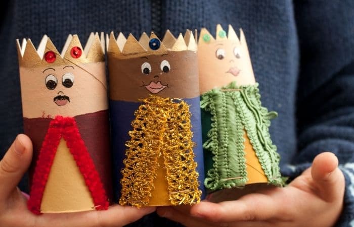 manualidades de reyes magos manualidad para la tarde de Reyes