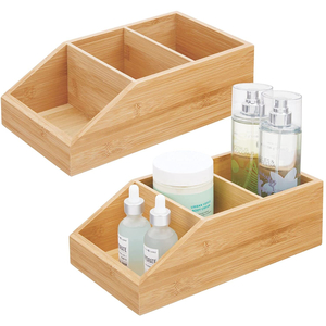 decorar con bambú: organizador