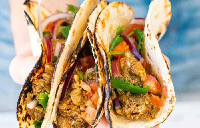 Receta de tortillas con revuelto, listas en 5 minutos Tortillas con revuelto tex-mex