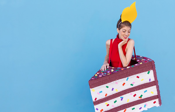 disfraz de tarta Cómo hacer un disfraz de porción de tarta