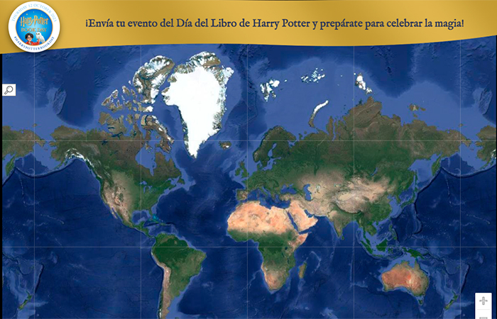 mapa harry potter book day Mapa Harry Potter Book Day