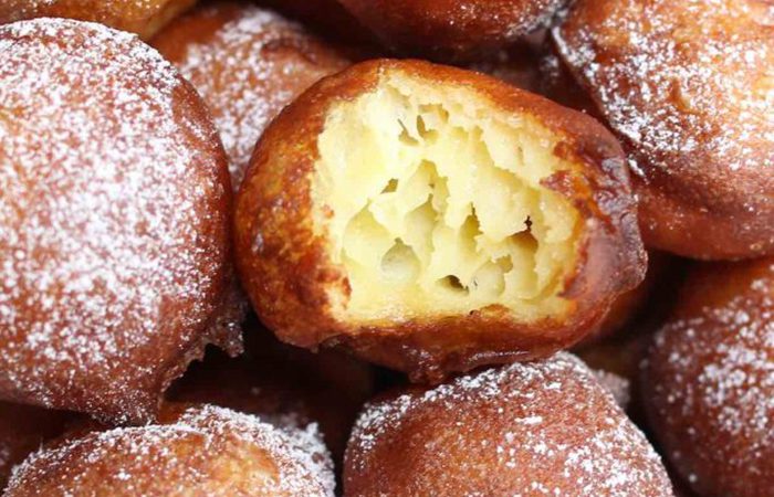 Receta de Zeppole, dulce napolitano Desayunos internacionales: Zeppole