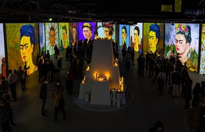Vida y obra de Frida Kahlo. Exposición inmersiva