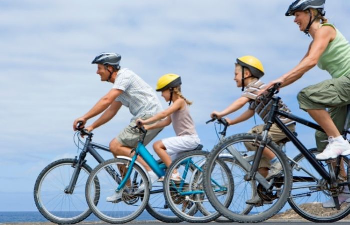 Seguridad infantil en bici