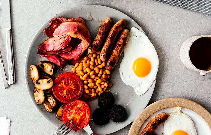 Receta de desayuno inglés Desayunos internacionales: el completo english breakfast