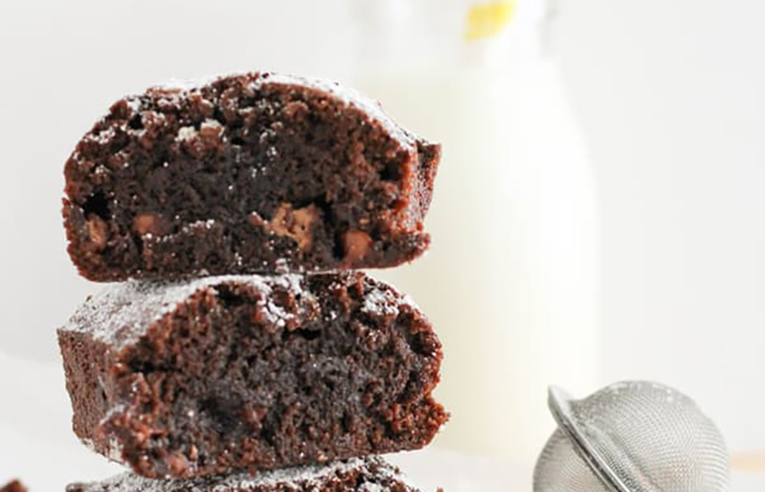 brownies en freidora de aire postres en freidora de aire: brownie