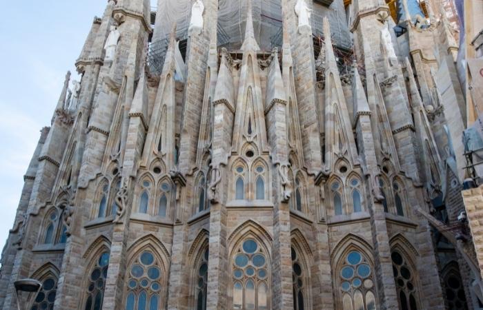 La ciudad de Barcelona está muy ligada a la literatura y las letras Ciudades Creativas en España: Barcelona, vista parcial de la Sagrada Familia