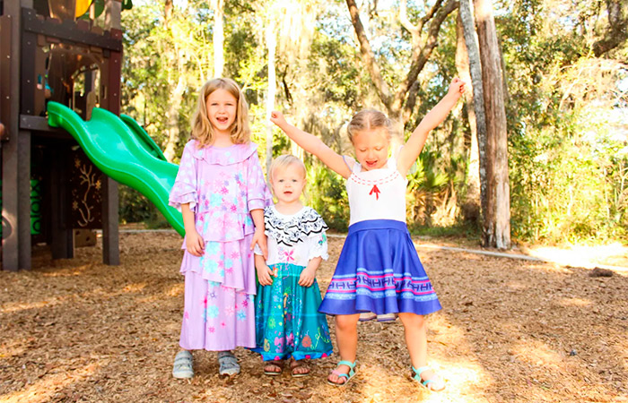 Disfraces para niñas para la fiesta de Encanto disfraces fiesta de Encanto para niños