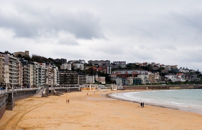 El Paseo de La Concha es uno de los emblemas de la ciudad Paseo de La Concha en San Sebastián