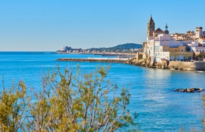 Sitges cuenta con un paseo marítimo muy recomendable Sitges, Cataluña