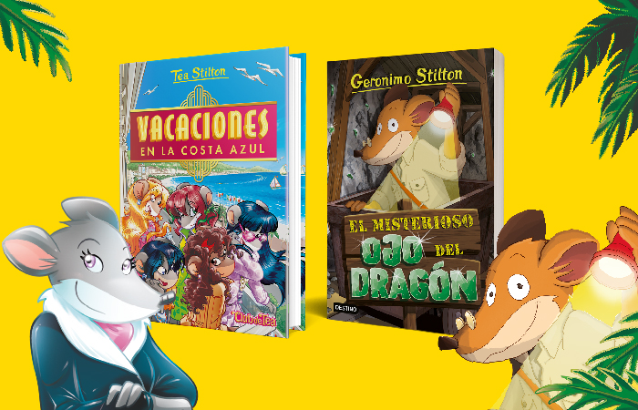 Descubre las nuevas aventuras superratónicas de Tea y Gerónimo Stilton