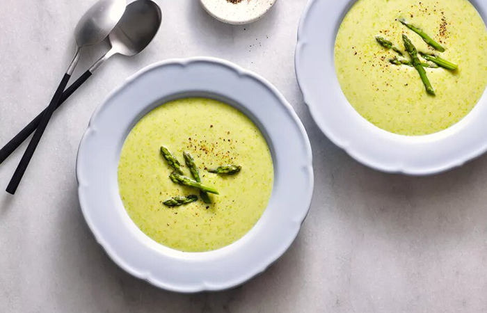 receta de crema de espárragos para una dieta antiinflamatoria crema de espárragos para una dieta antiinflamatoria