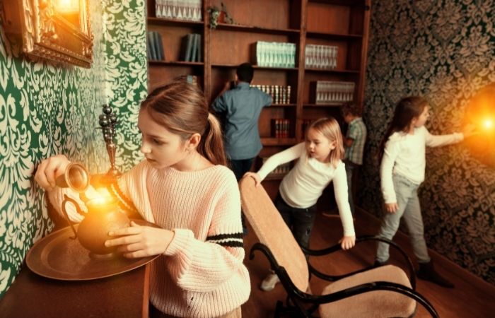 escape room con los niños escape room en familia