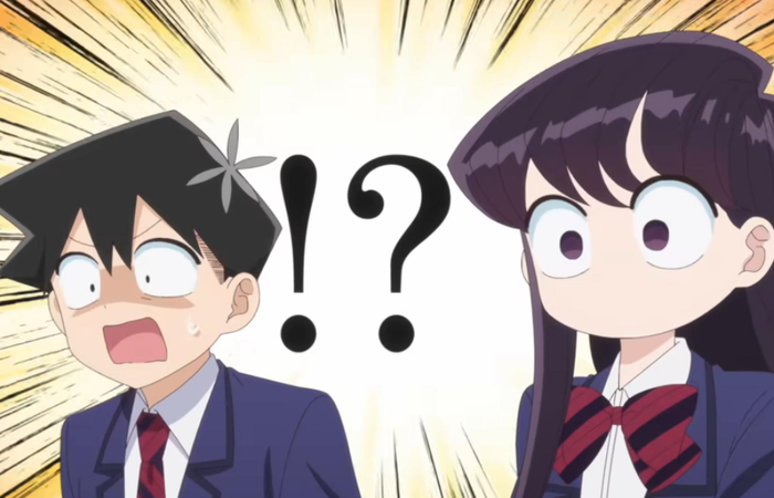 fotograma serie komi-san no puede comunicarse komi-san