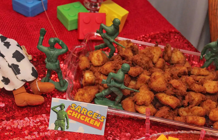 Ideas para una fiesta de Toy Story con soldados de plástico Ideas para fiesta de Toy Story