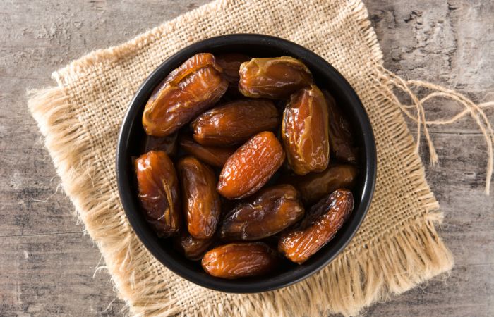 Los dátiles, muy ricos en potasio, bueno para el cerebro Alimentos que favorecen la concentración: dátiles