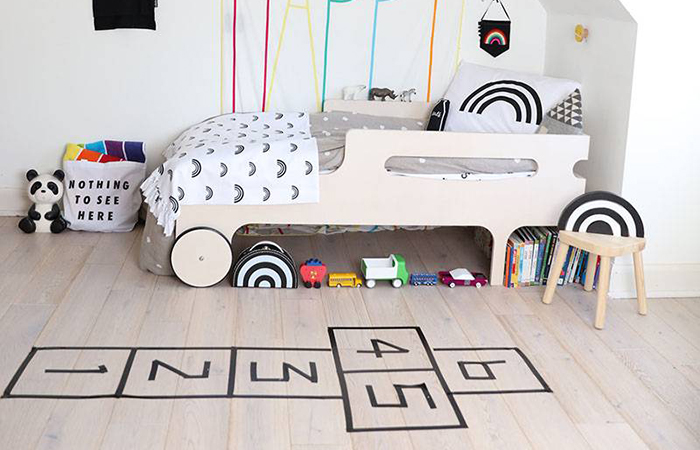 Cómo hacer una rayuela con washi tape washi tape para hacer una rayuela