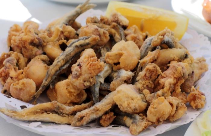 Receta de fritura de pescado Fritura de pescado