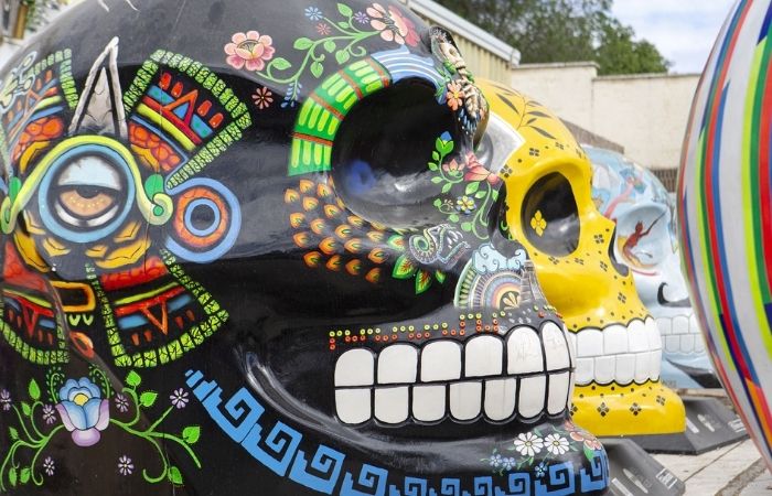 Mexicráneos. Una exposición de arte urbano en el Parque de El Retiro