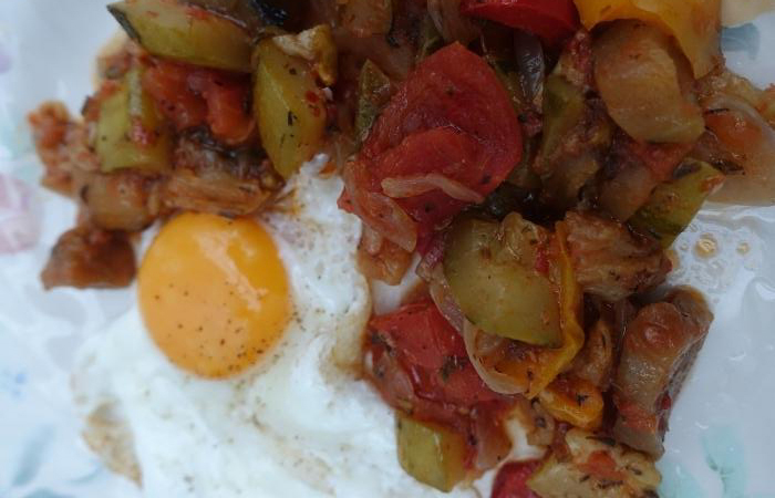 Receta de pisto manchego Pisto