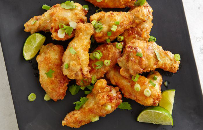 Alitas con curry y coco Receta picante con curry y leche de coco