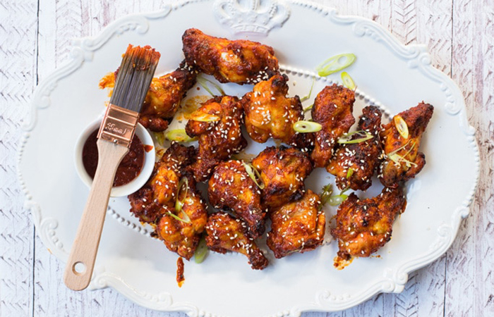 Cómo hacer alitas de pollo coreanas Receta al estilo coreano