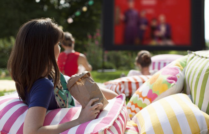 cómo montar un cine de verano