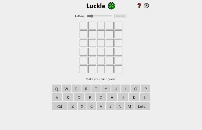 wordle: luckle