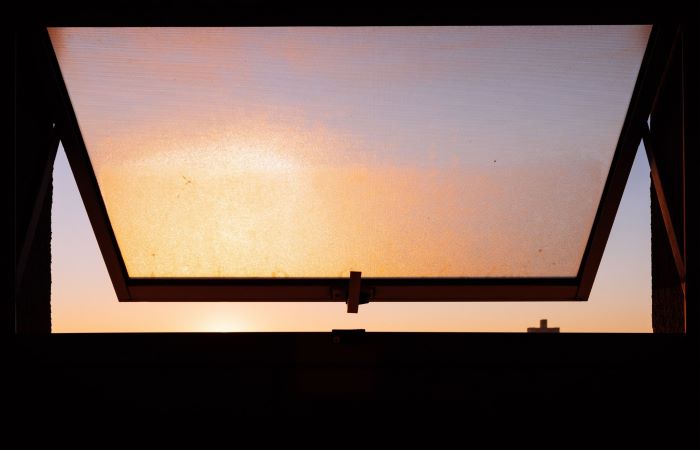 ventana abierta ola de calor: ventana