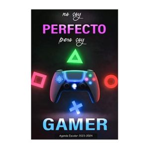 Agendas escolares No soy perfecto pero soy Gamer