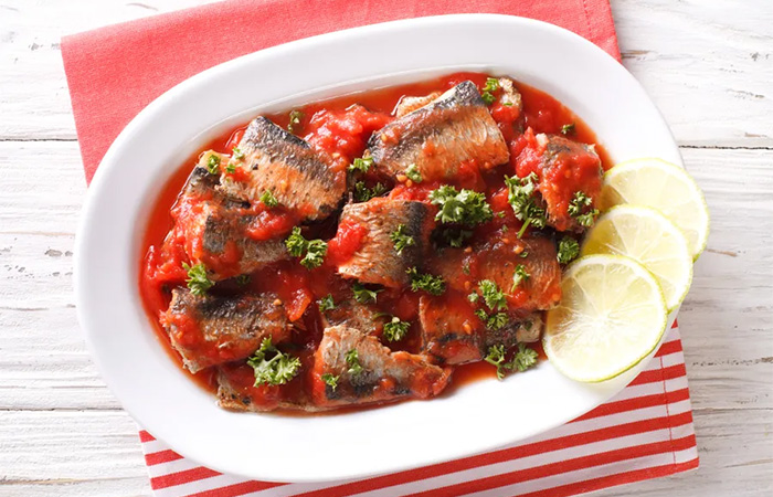 Receta de sardinas con tomate sardinas con tomate