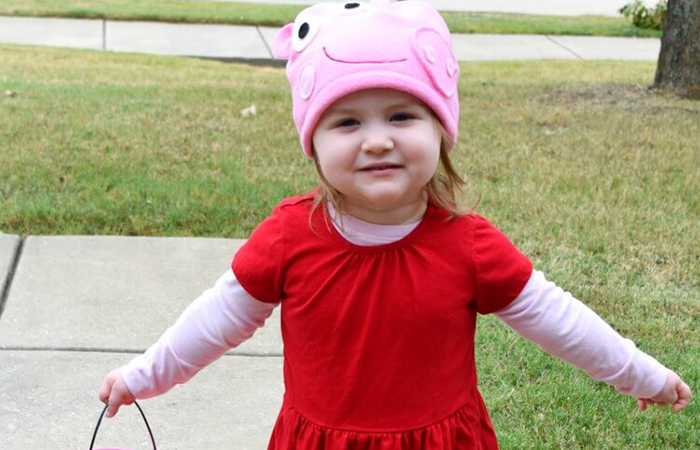 Cómo hacer un disfraz de Peppa Pig Disfraz de Peppa Pig