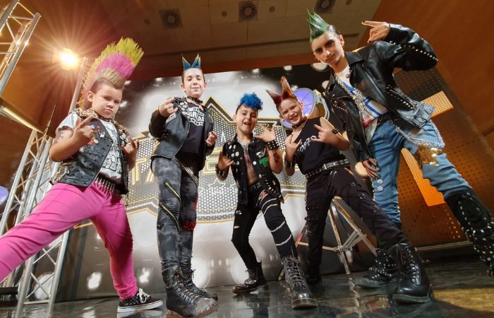 Los Crackids en concierto